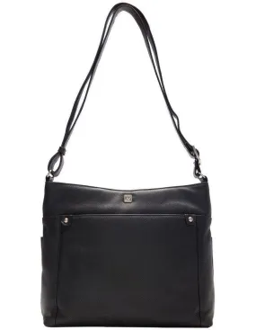 Joan Weisz Black Large 3 Pocket Sling black