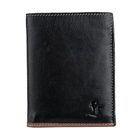 Kevin II | Leather Wallet For Men | 100% Genuine Leather | Lifetime Warranty | Colour: Black & Brown