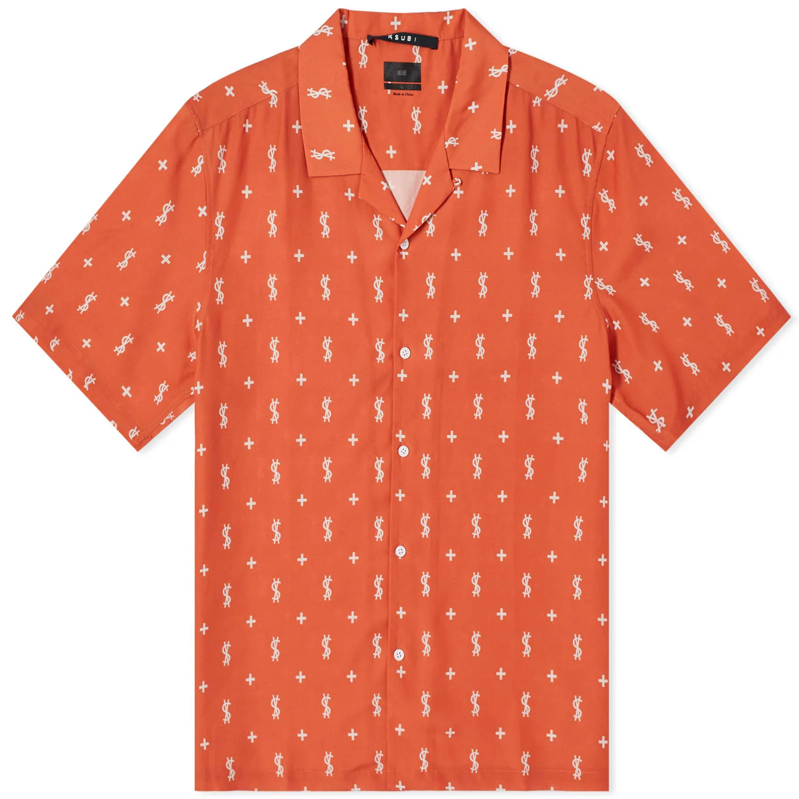 Ksubi Allstar Vacation Shirt, Red