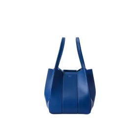 Lantern Designer Foldable Handbag - Prussian Blue