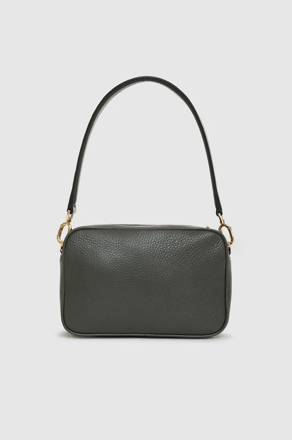 Lili Bag - Dusty Green Pebbled