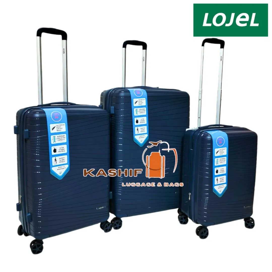 LOJEL anti-theft zipper hardtop trolley Suitcase Set