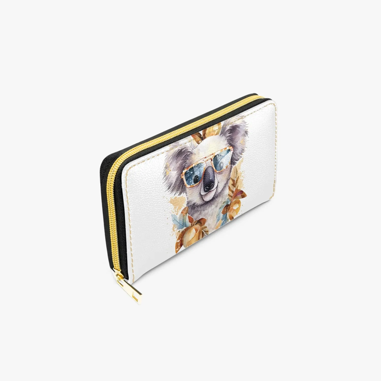 Long Type Zipper Purse, Koala, awd-509