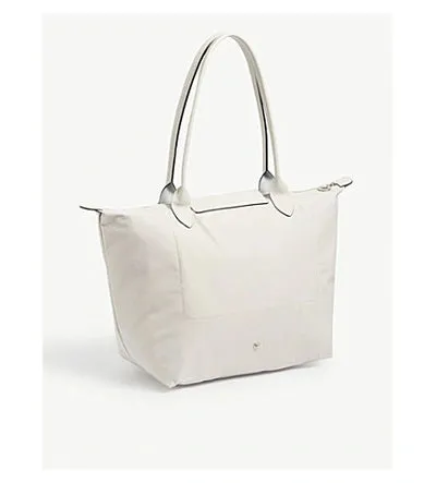 Longchamp Le Pliage Tote Bag Nylon Hawthorne/Silver