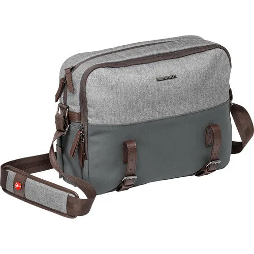 MANFROTTO SHOULDER BAG - WINDSOR REPORTER GRAY