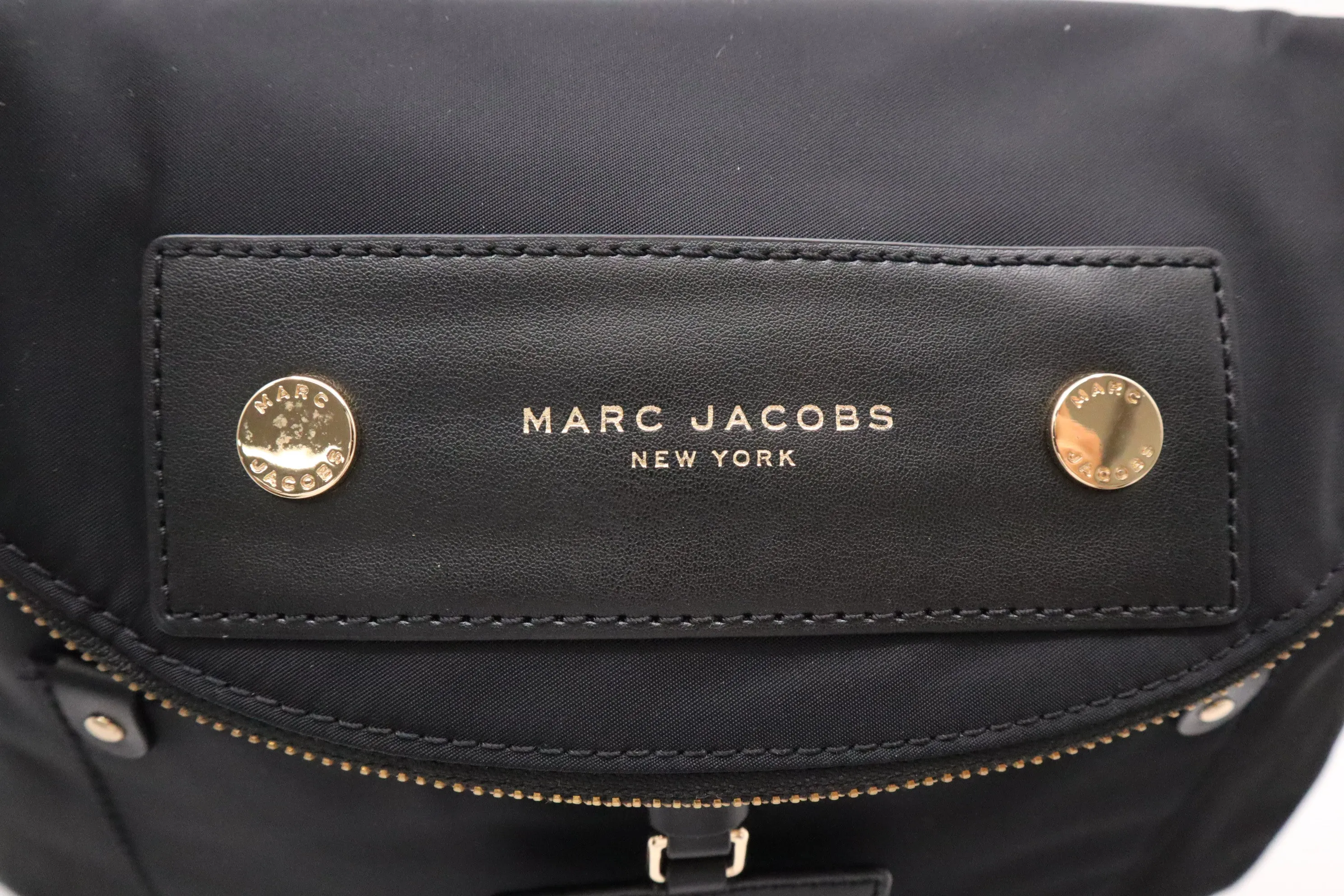 Marc Jacobs Preppy Natasha Crossbody Bag in Black Nylon