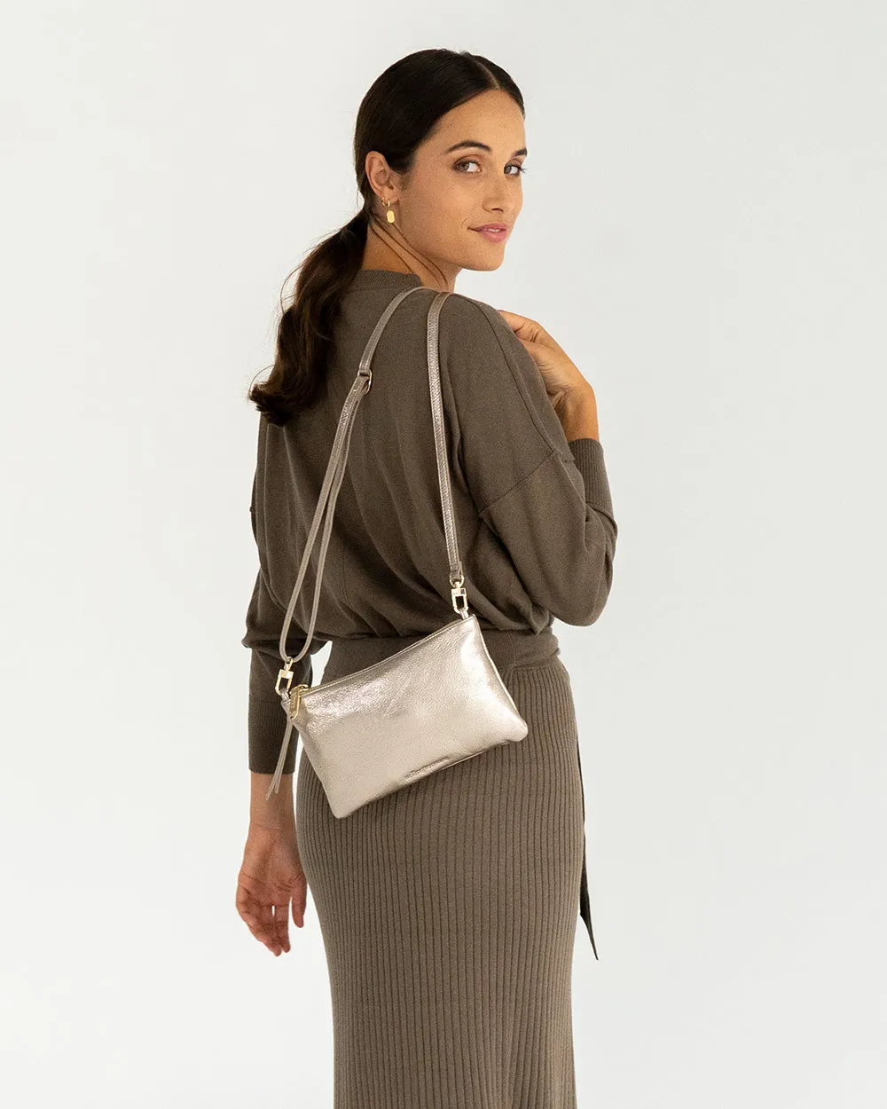 Molly Crossbody - Gold