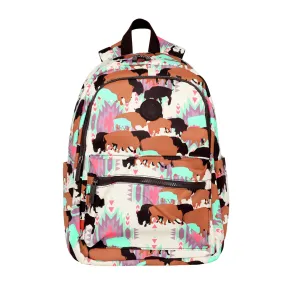 MWB-4002 Montana West Buffalo Print Backpack