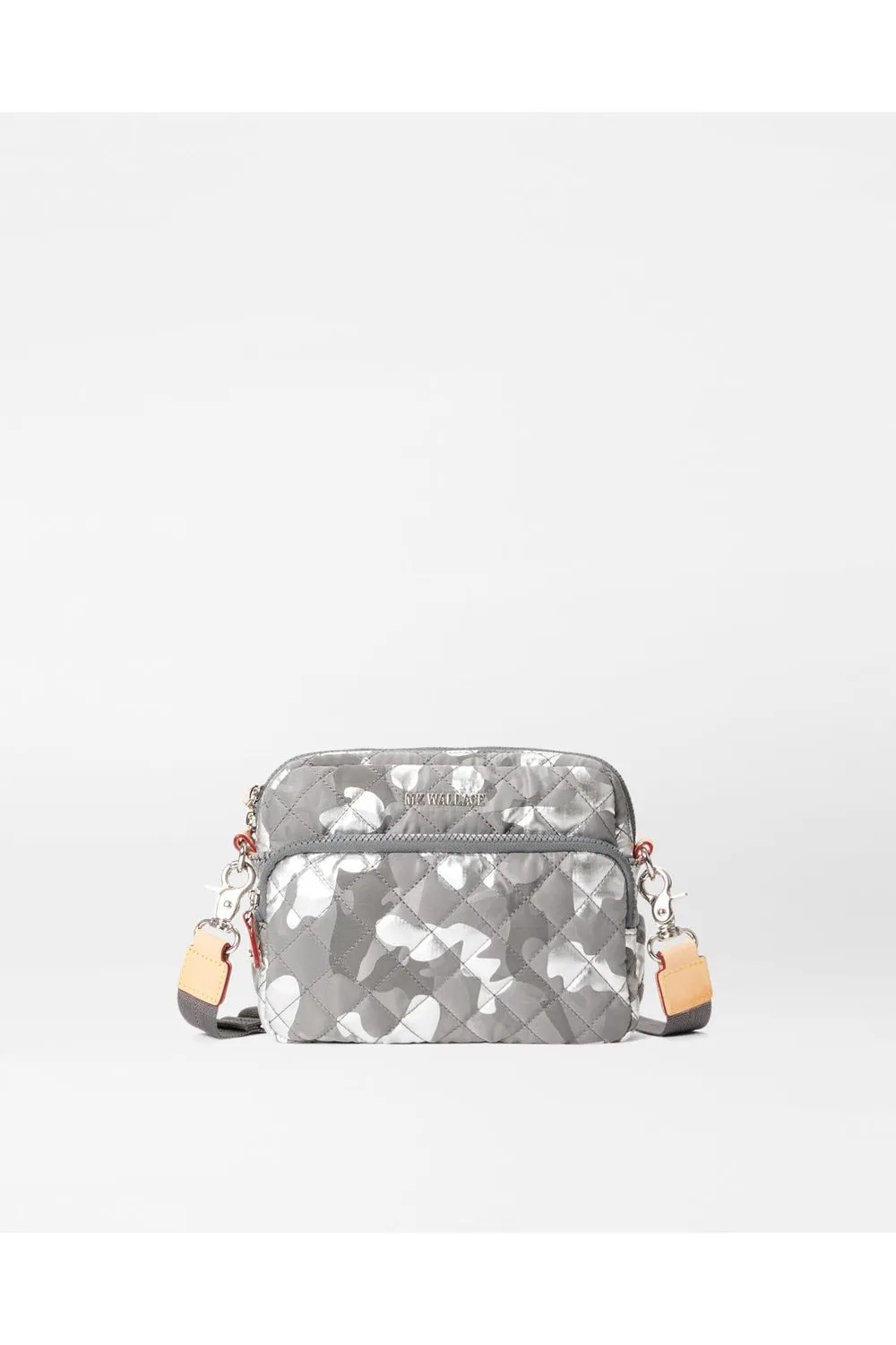 MZ Wallace Small Metro Camera Bag 1538X2097 | Silver Metallic Camo