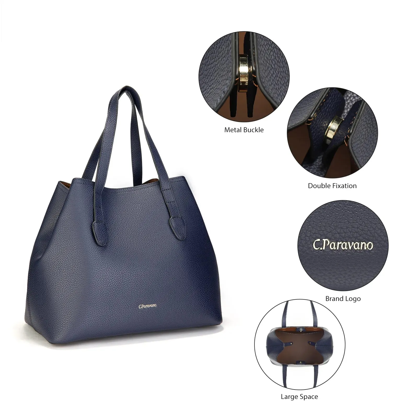 Napoli Tote Bag Navy