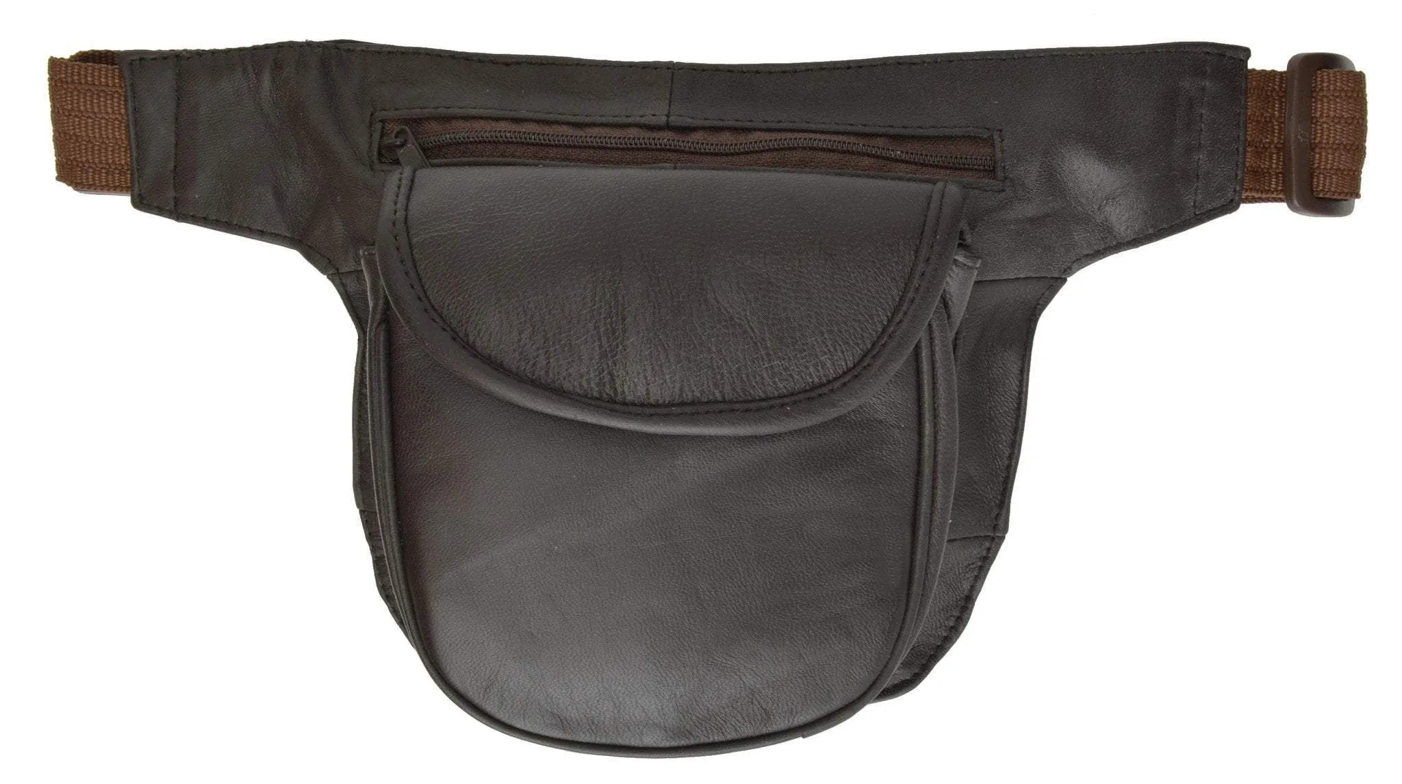 New Design Waist Bag Holder Genuine Leather Fanny Pack 035