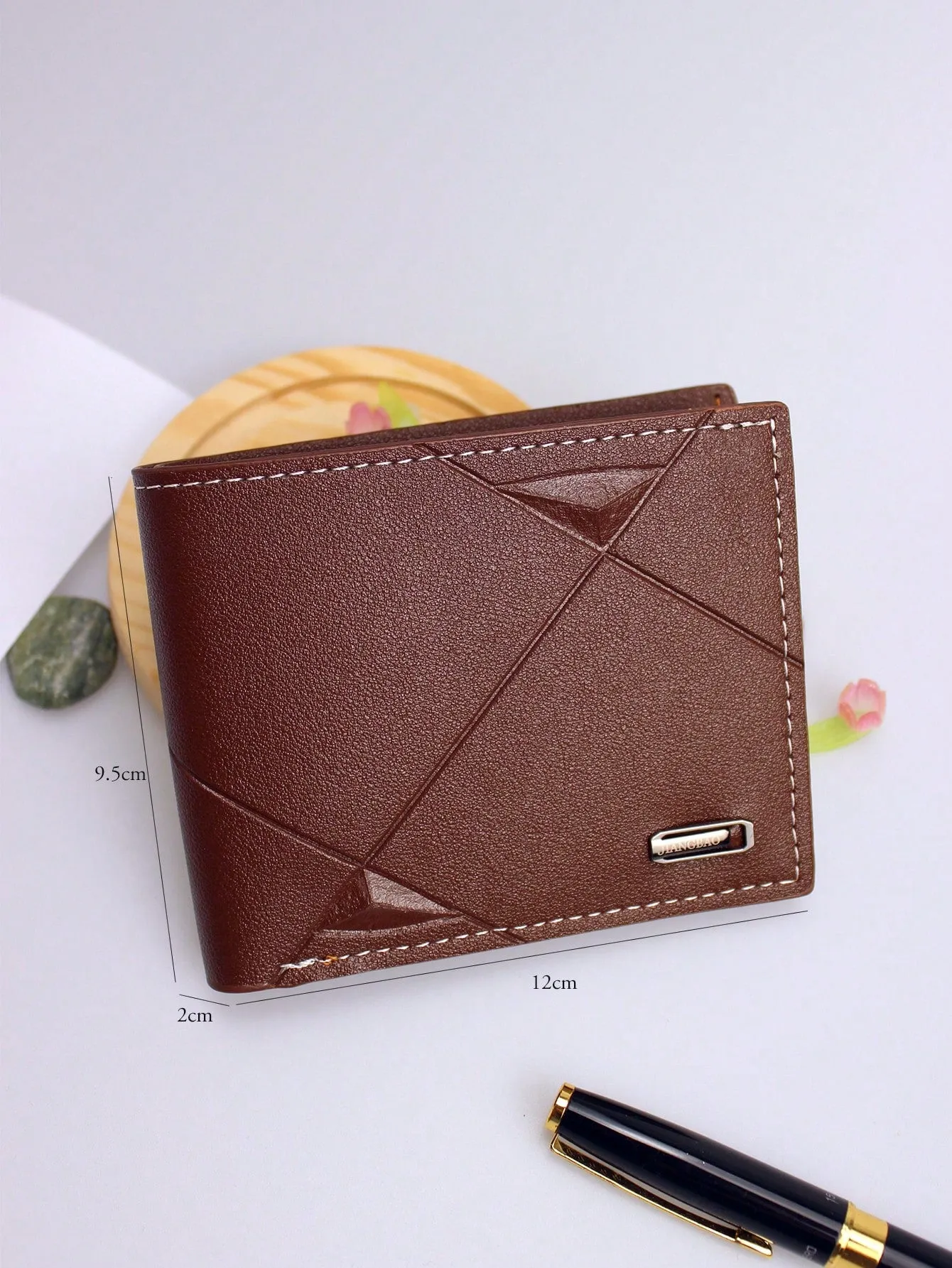 New Style Men's Wallet & Card Holder With Money Clip, Id Photo Frame And Multiple Card Slots, Fashion Casual Money Clip For Youth Male, Ultrathin Soft PU Leather Wallet Card Organizer Men's Business Casual Pu Leather Short Wallet