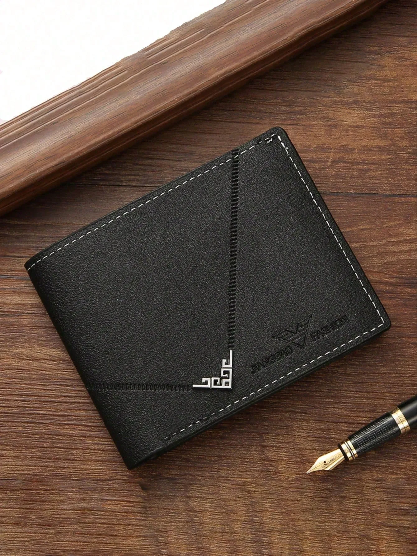 New Style Men's Wallet & Card Holder With Money Clip, Id Photo Frame And Multiple Card Slots, Fashion Casual Money Clip For Youth Male, Ultrathin Soft PU Leather Wallet Card Organizer Men's Business Casual Pu Leather Short Wallet