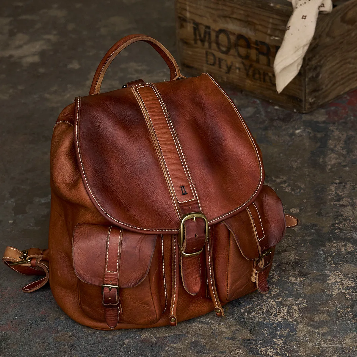 No.180 Rucksack | Stone-Washed