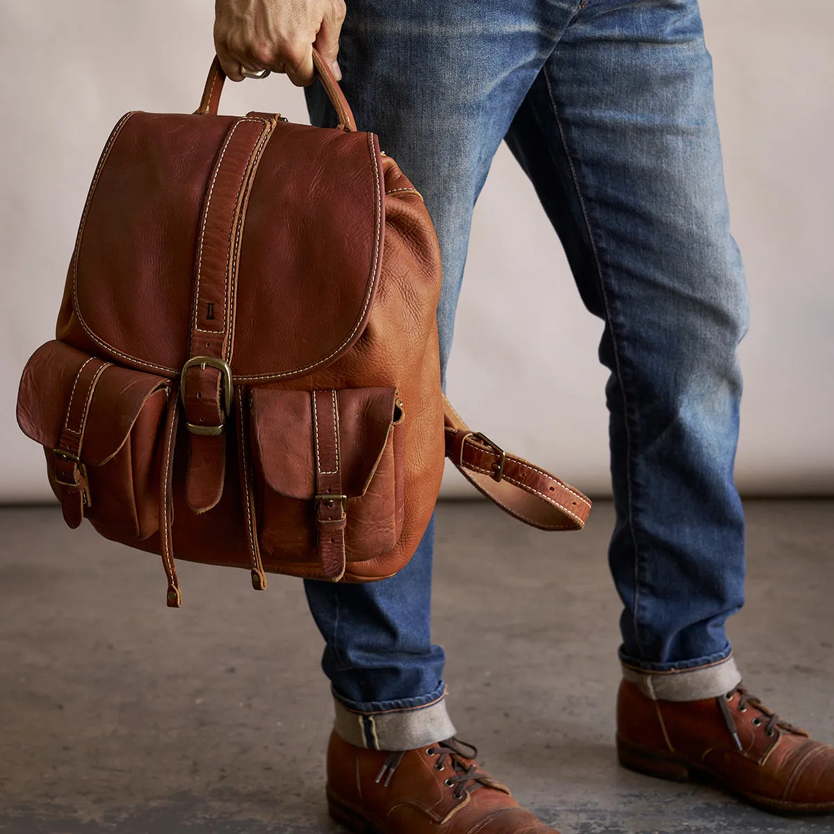 No.180 Rucksack | Stone-Washed