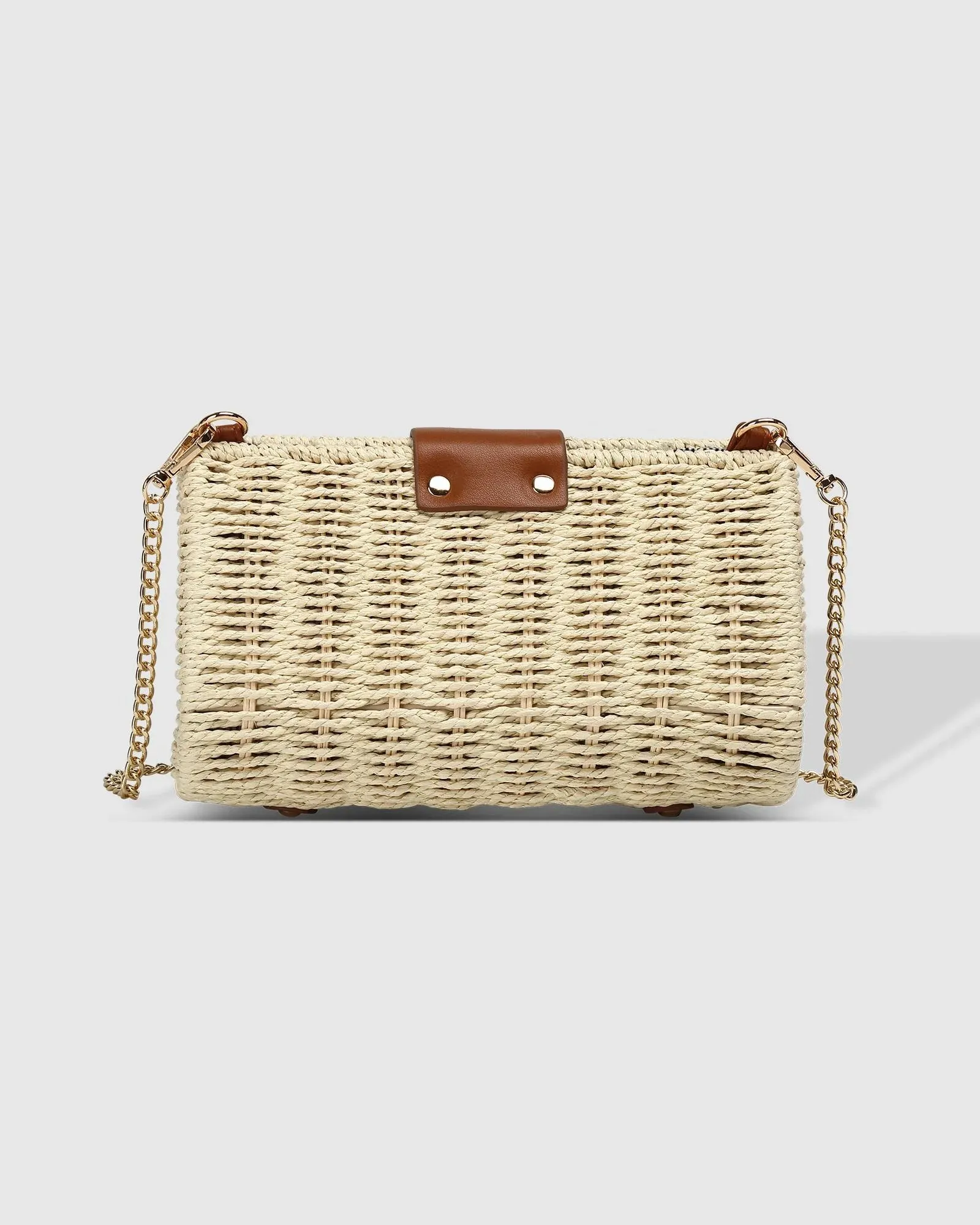 OPHELIA RAFFIA CROSSBODY BAG