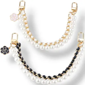 Pearl Embellished Handbag Straps