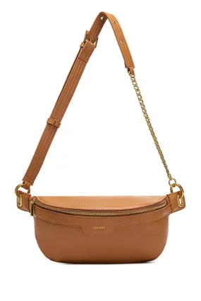 PIXIE MOOD BROOKLYN CROSSBODY VEGAN BELT BAG - MUSTARD