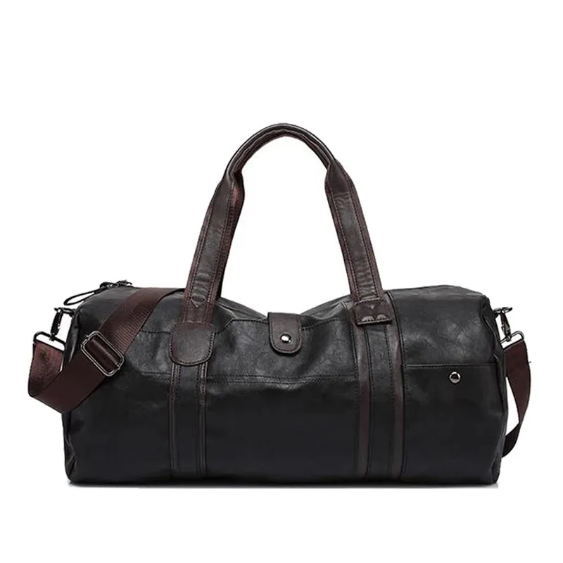 Pu Leather Gym Bag