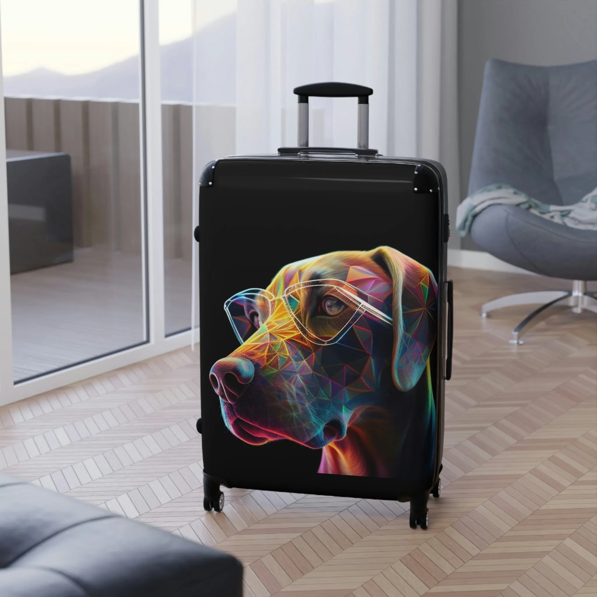 "Mans Best Travel Companion" Suitcase