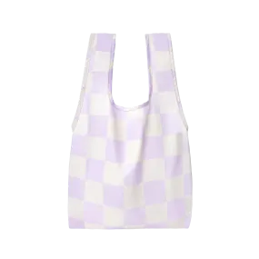 Reusable Bag (Checkmate Lilac)