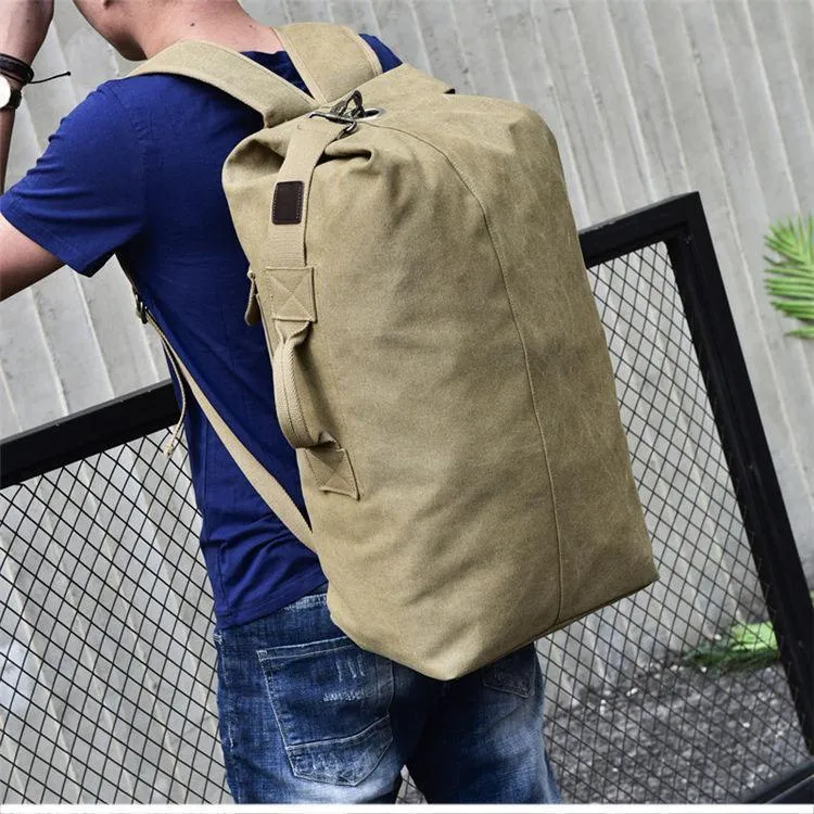 SC-7P Military Style Canvas Backpack