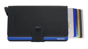 Secrid Mini Wallet Matte Black & Blue