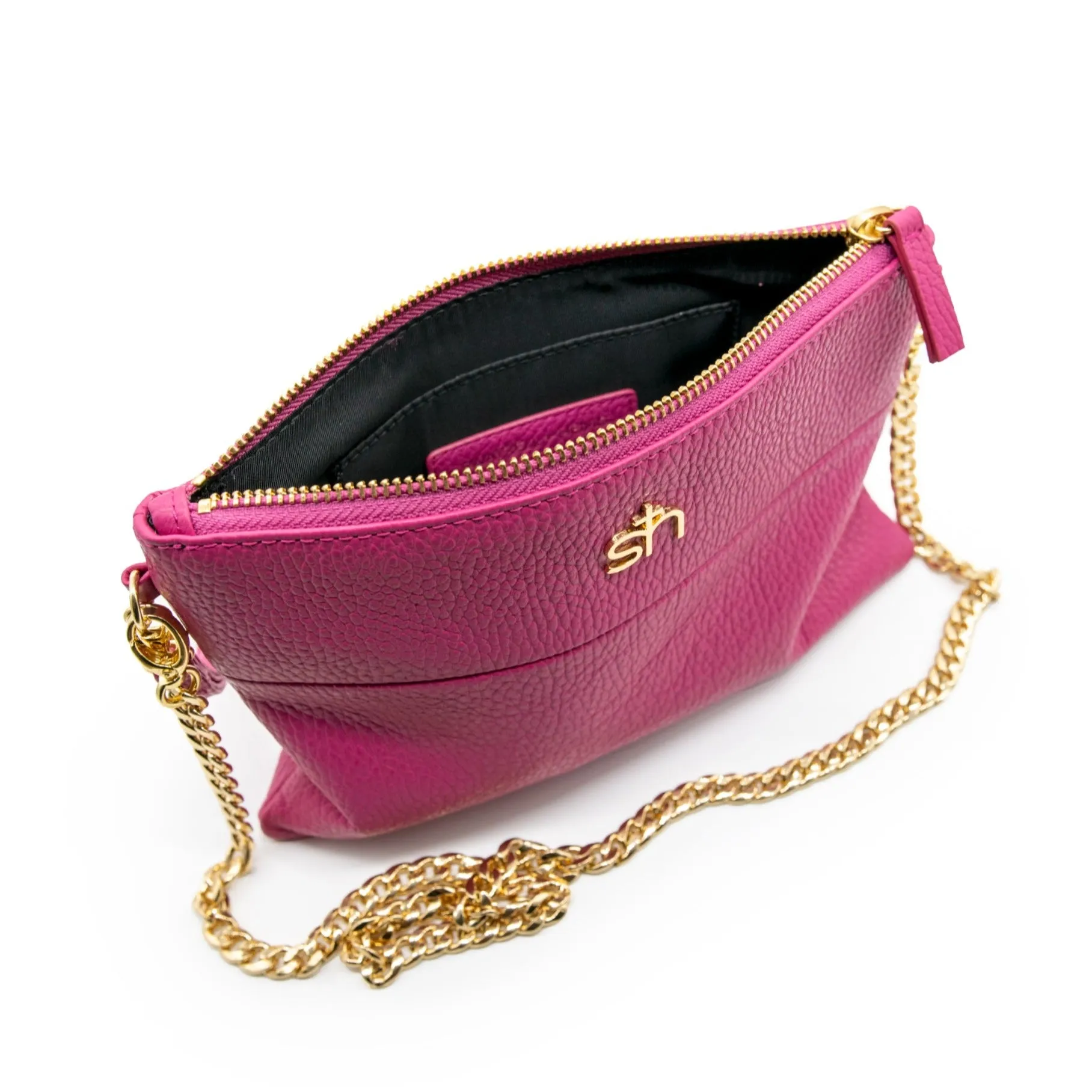 Soho Wristlet Clutch-Sizzle Pink