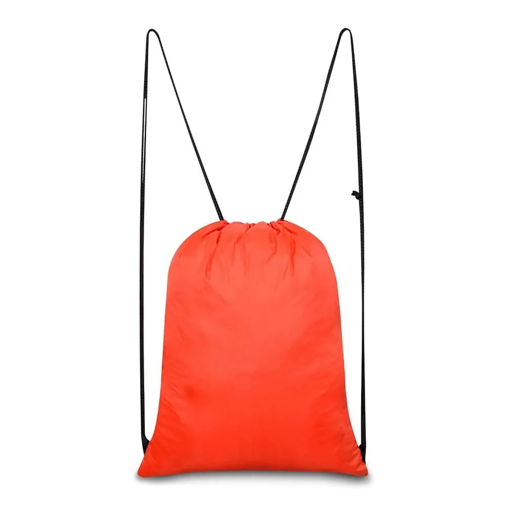 String Bag With Sipper Pocket