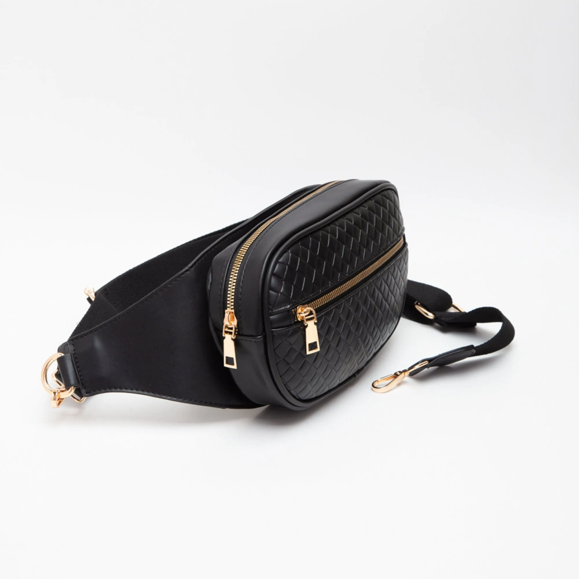 TG10600 April Quilted Leather Sling Bag/Fanny Pack