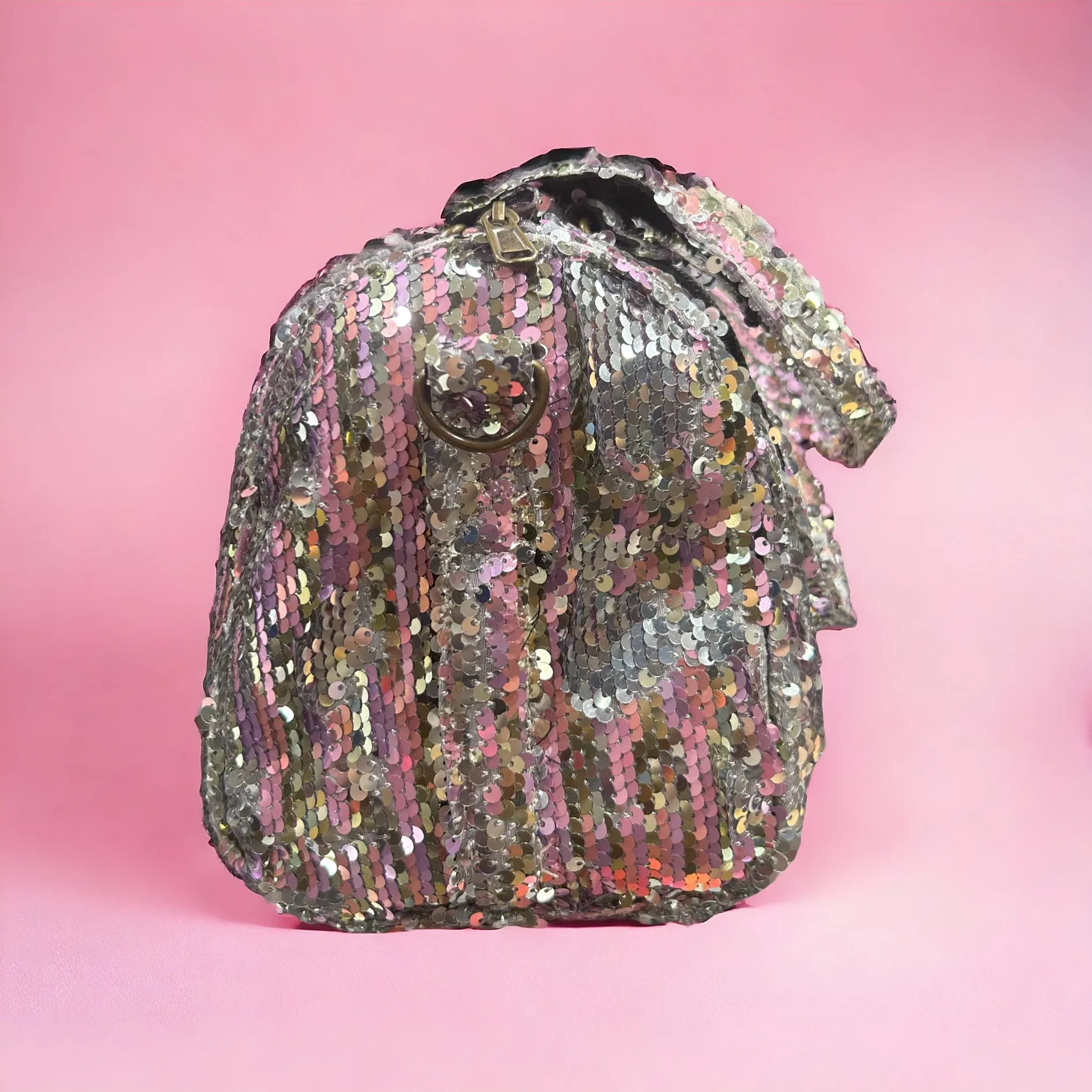 The Barbie Sequin BeeKeeper Mini Carry All Handbag