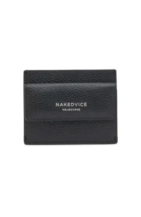 The Kelly Wallet Black Silver