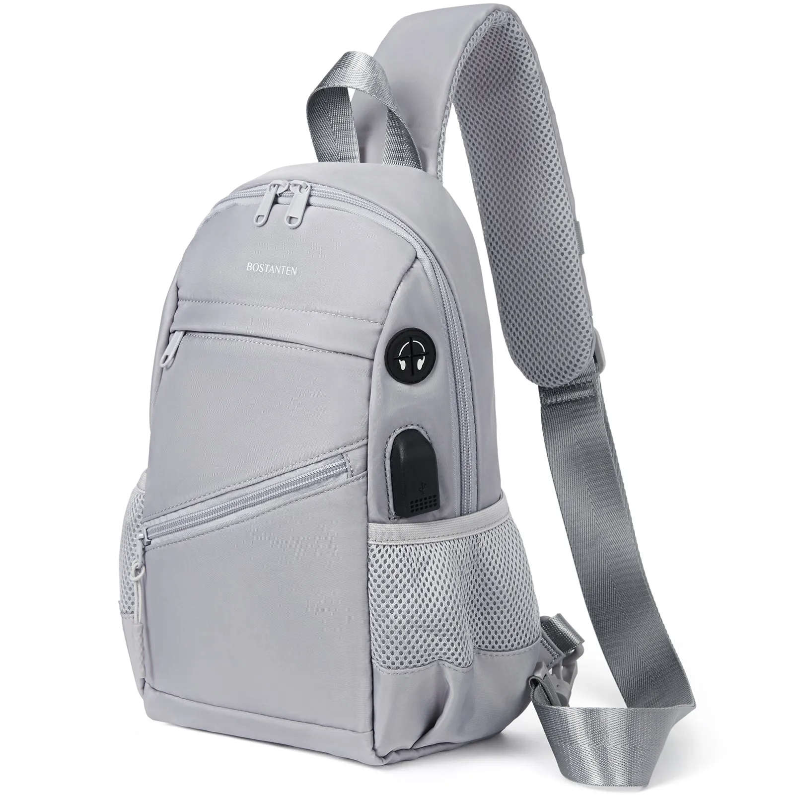 Travel Hands-Free with our Crossbody Sling Bag with USB Charging Port