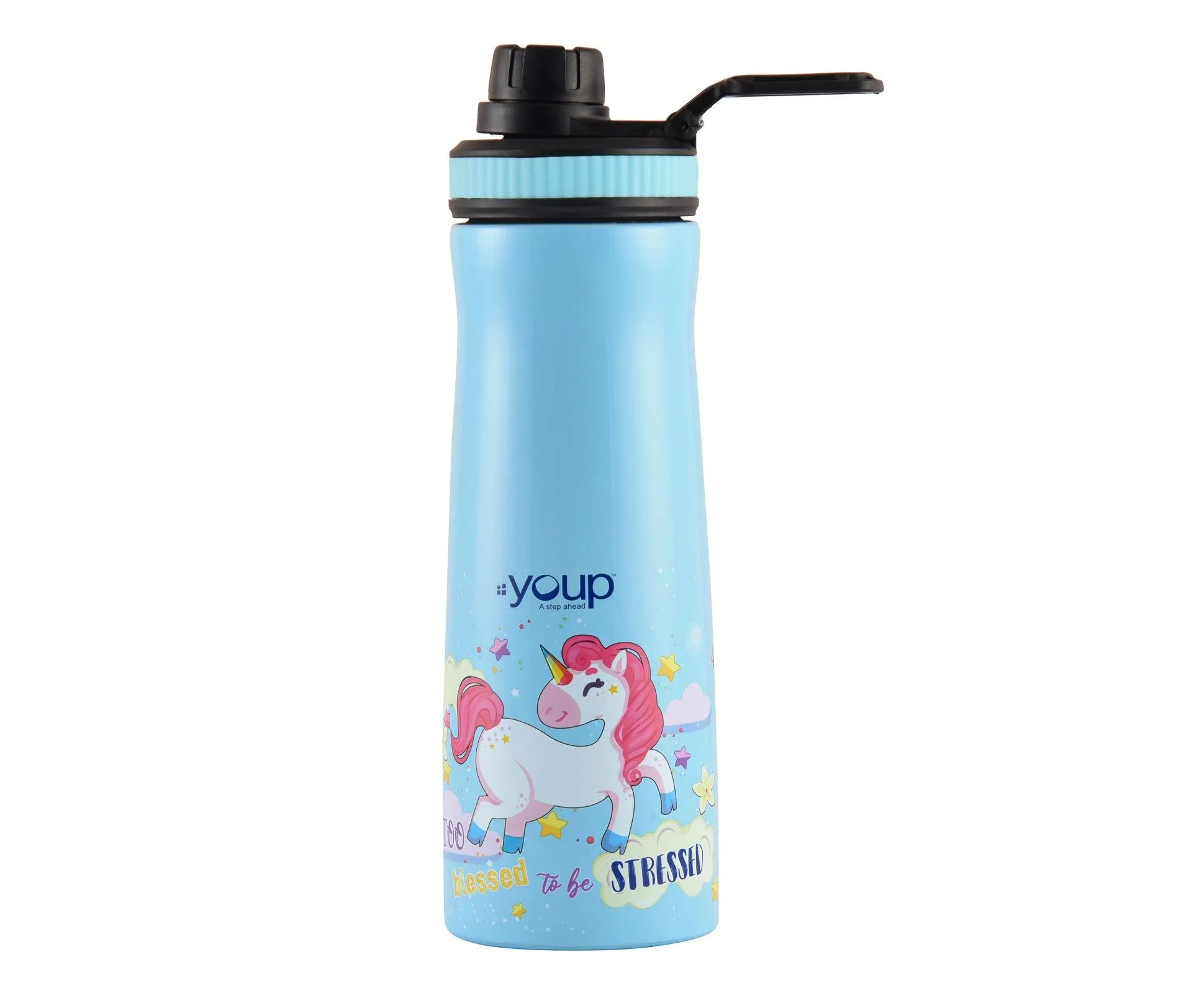 Unicorn kids water bottle EURO - 750 ml Stainless steel