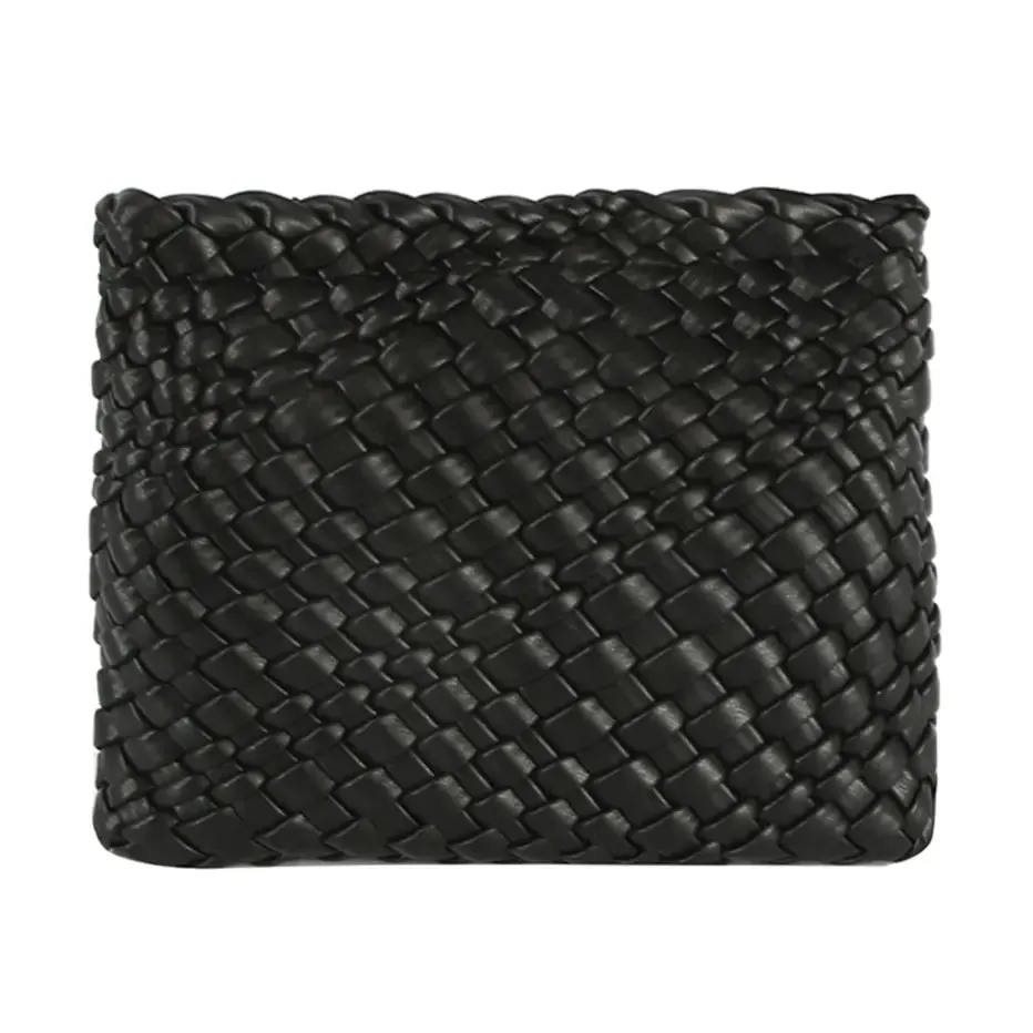 Woven Clutch Crossbody Bag