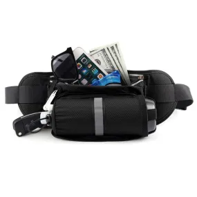 YIPINU YS17 Outdoor Mountaineering Sport Waterproof  Mobile Phone Waist Bag Kettle Bag(Black)